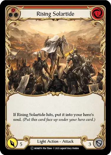 【U-MON078/EN/RF】Rising Solartide[Red]