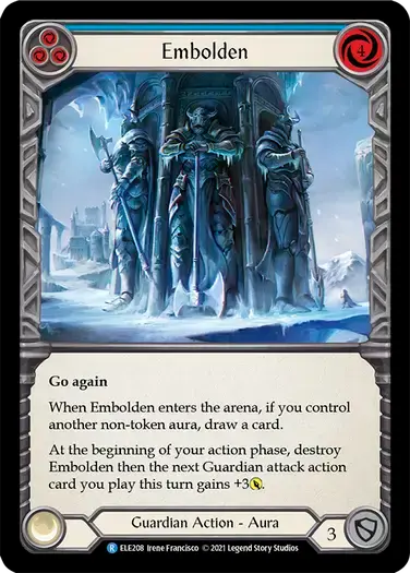 【ELE208/EN/RF】Embolden[Blue]