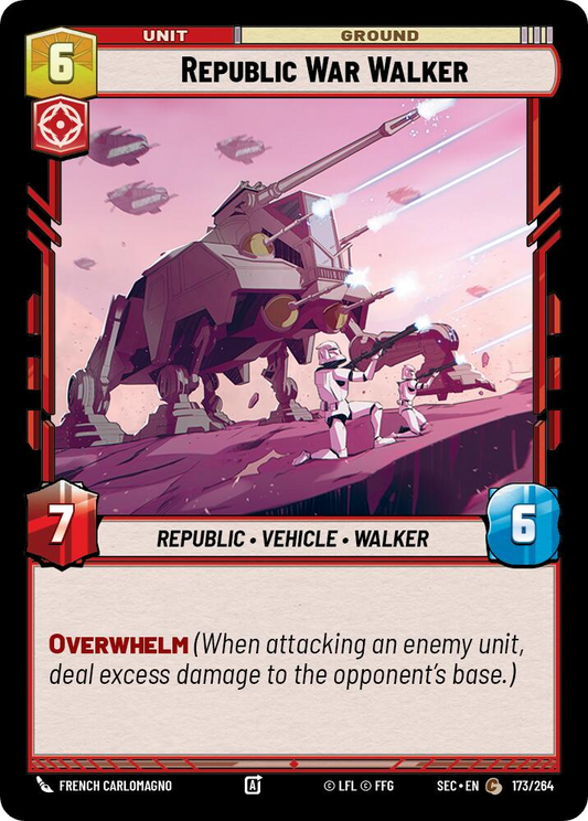【SEC0173/EN】Republic War Walker
