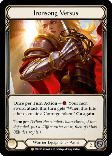 【DTD207/EN/CF】Ironsong Versus
