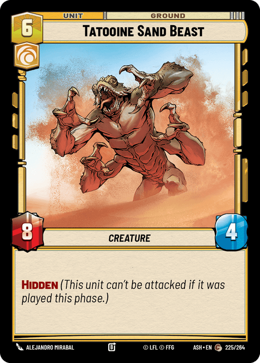 【ASH225/EN】Tatooine Sand Beast
