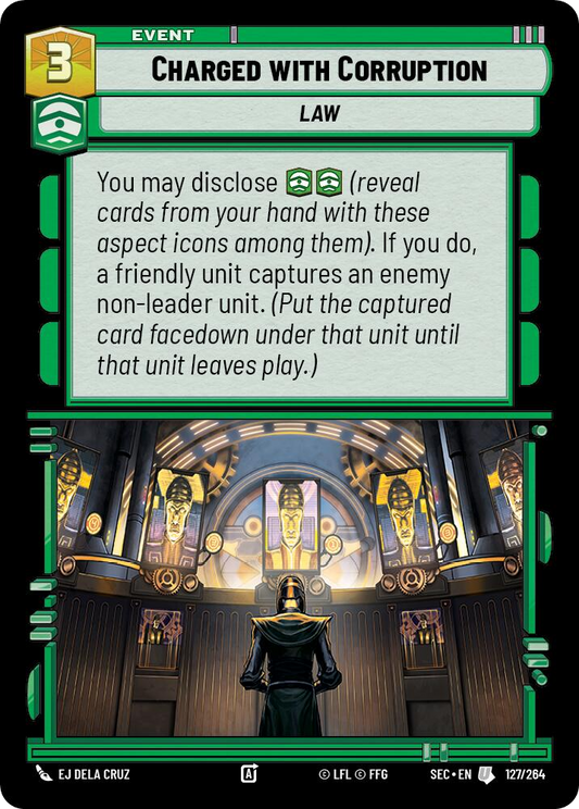 【SEC0127/EN】Charged with Corruption