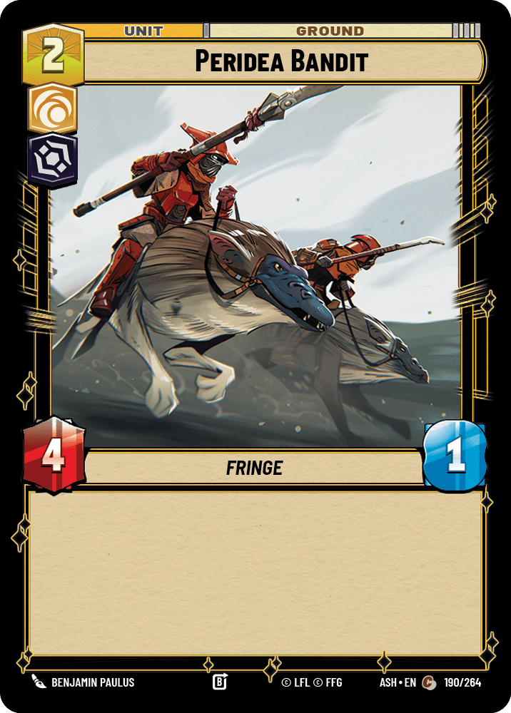 【ASH190/EN】Peridea Bandit