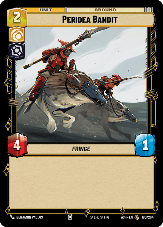 【ASH190/EN】Peridea Bandit