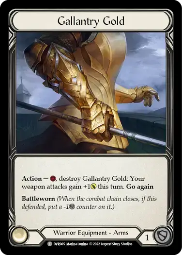 【DVR005/EN/RF】Gallantry Gold