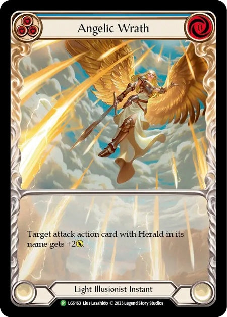 【傷あり特価】【LGS163/EN/RF】Angelic Wrath[Blue]