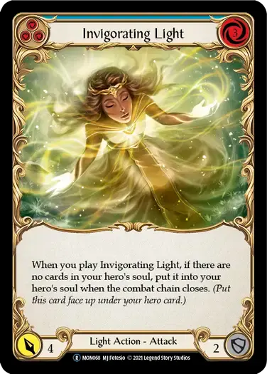 【U-MON068/EN/RF】Invigorating Light[Blue]