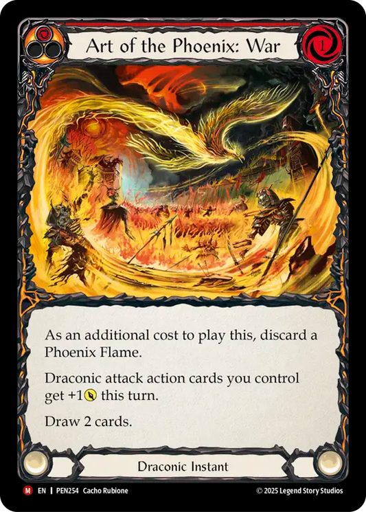 【PEN254/EN】Art of the Phoenix: War/不死鳥の技：戦