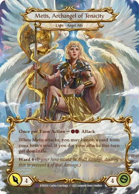 【DTD010/EN/MV】Figment of Tenacity|Metis, Archangel of Tenacity