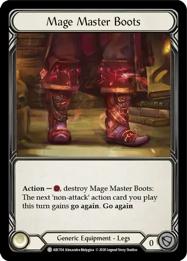 【U-ARC154/EN】Mage Master Boots