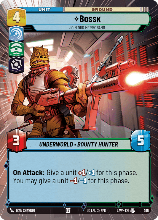 【LAW295/EN】Bossk - Join Our Merry Band (Hyperspace)