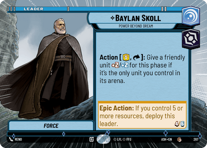 【ASH267/EN】Baylan Skoll - Power Beyond Dream (Hyperspace)