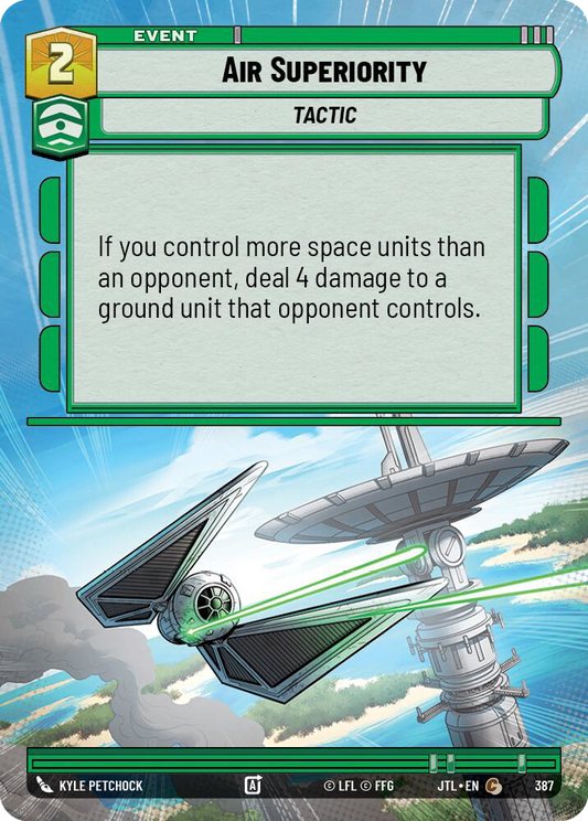 【JTL387/EN】Air Superiority(Hyperspace)