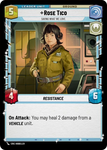 【JTL004/EN】Rose Tico - Saving What We Love
