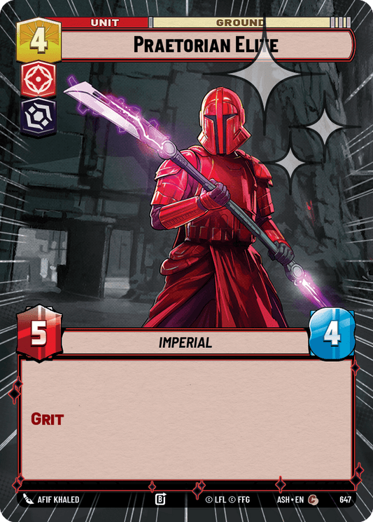 【ASH647/EN】Praetorian Elite (Hyperspace/Foil)