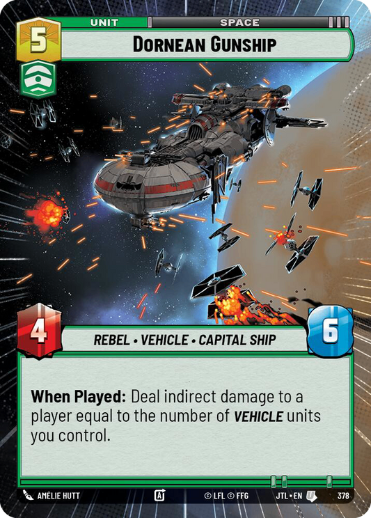 【JTL850/EN】Dornean Gunship (HYPERSPACE/FOIL)