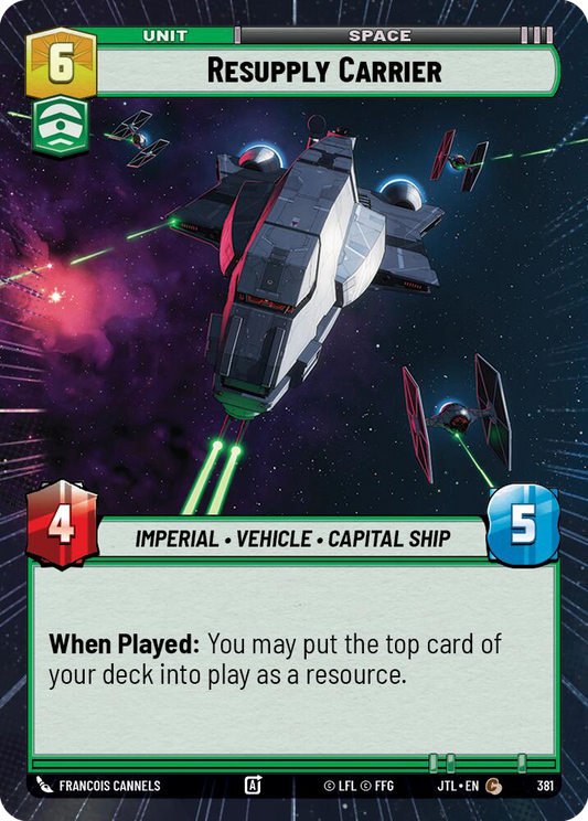 【JTL381/EN】Resupply Carrier(Hyperspace)