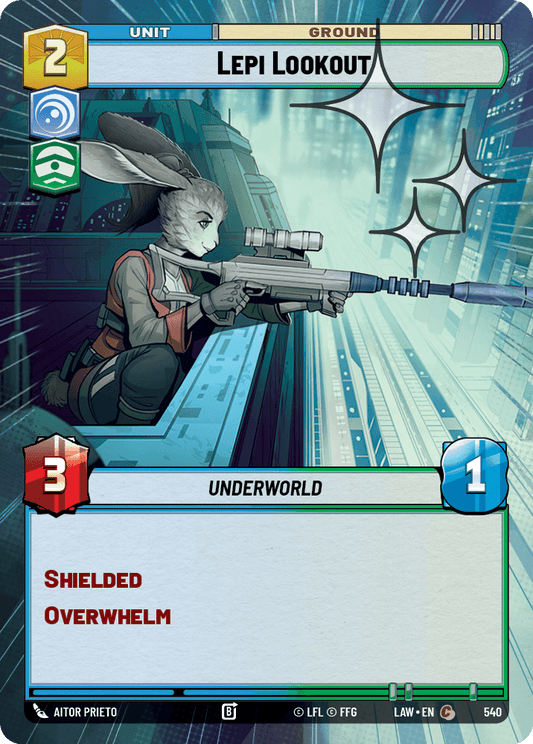 【LAW540/EN】Lepi Lookout (Hyperspace/Foil)