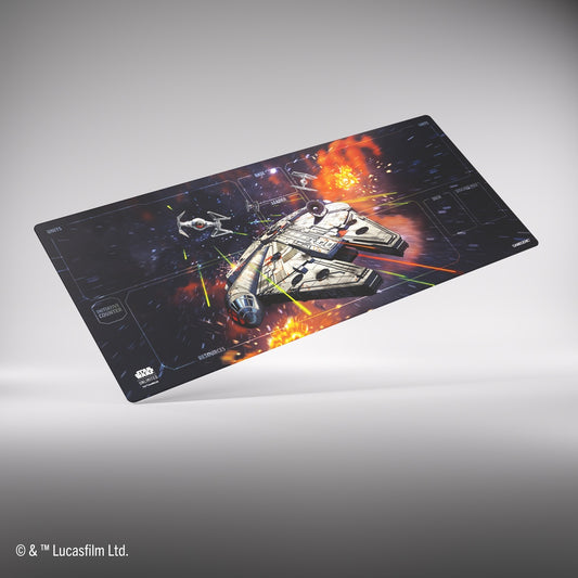 【GAMEGENIC】SWU XTRA-WIDE GAME MAT - Millennium Falcon※配送方法はゆうパックをご選択ください