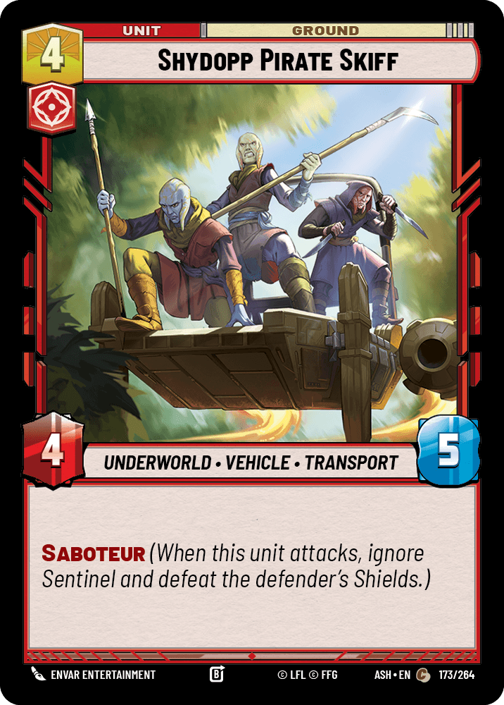 【ASH173/EN】Shydopp Pirate Skiff