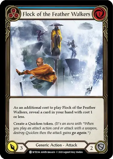 【U-WTR184/EN/RF】Flock of the Feather Walkers[Blue]