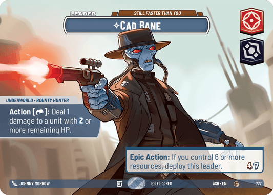 【ASH777/EN】Cad Bane - Still Faster than You (Showcase)
