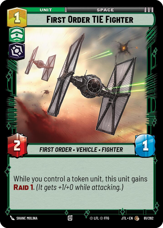 【JTL579/EN】First Order TIE Fighter(Foil)