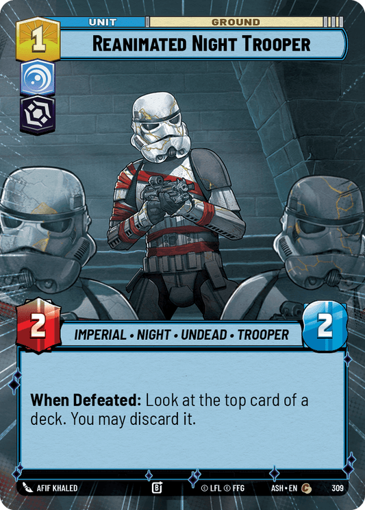 【ASH309/EN】Reanimated Night Trooper (Hyperspace)