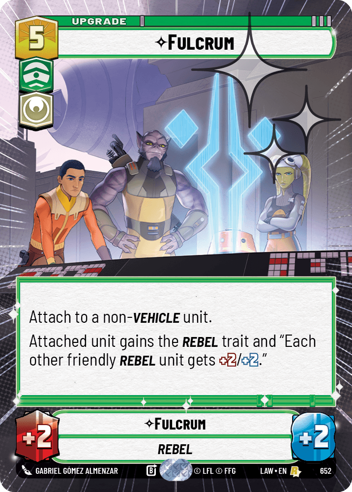 【LAW652/EN】Fulcrum (Hyperspace/Foil)