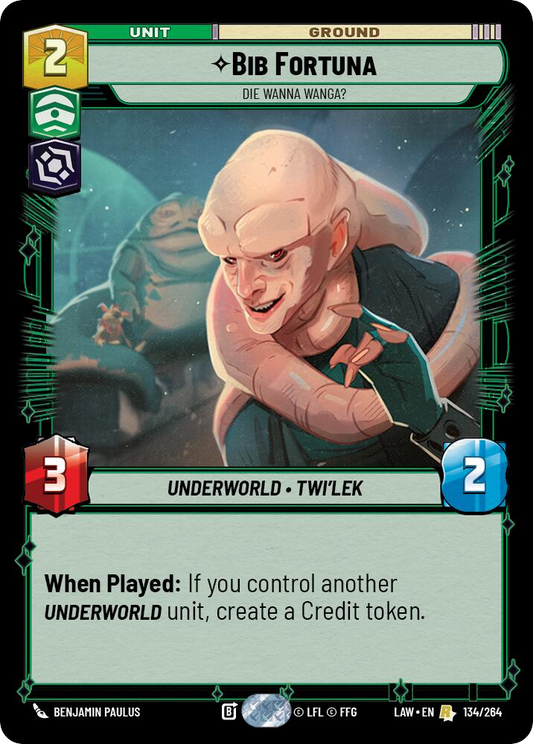 【LAW134/EN】Bib Fortuna - Die Wanna Wanga?