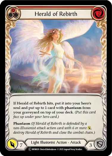 【U-MON020/EN】Herald of Rebirth[Red]