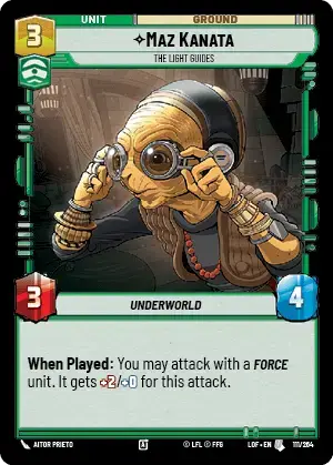 【LOF613/EN】Maz Kanata - The Light Guides(Foil)