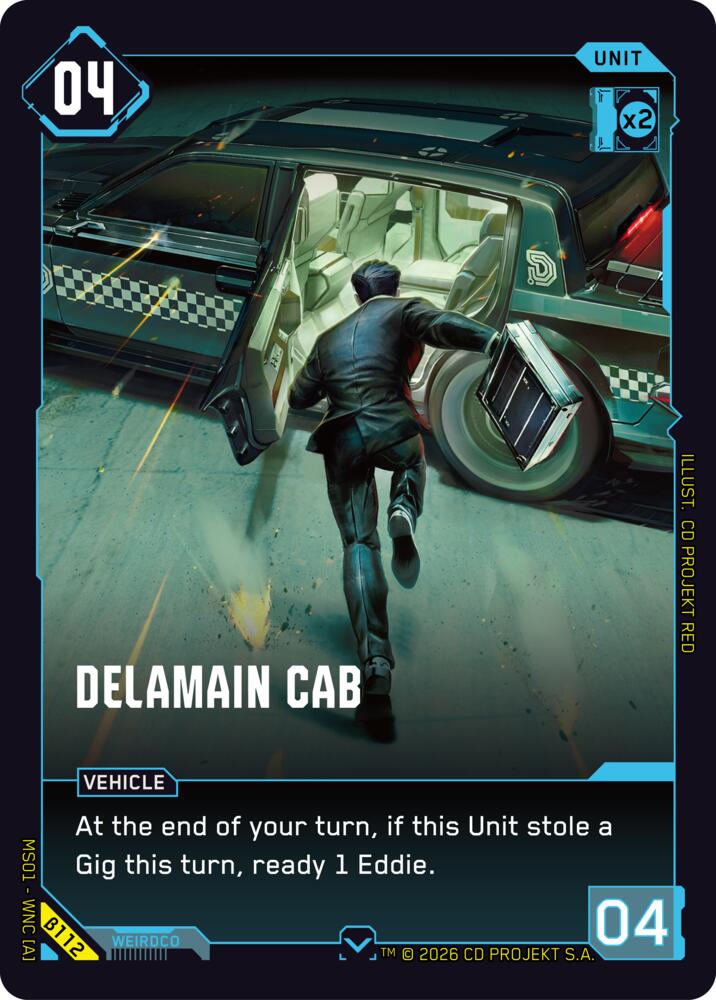 【WNCBβ112/EN】Delamain Cab