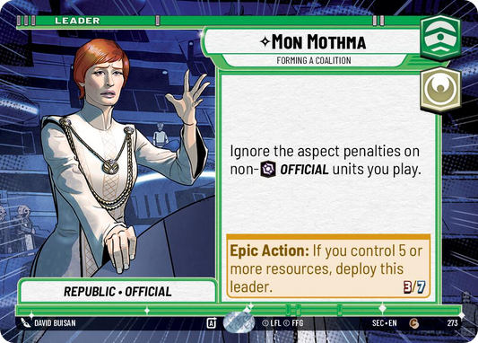 【SEC0273/EN】Mon Mothma - Forming a Coalition (Hyperspace)