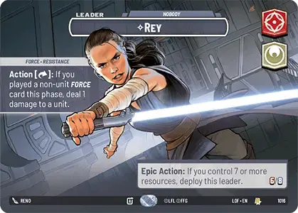 【LOF1016/EN】Rey - Nobody(Showcase)
