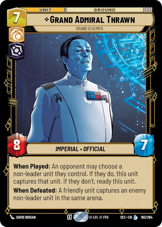 【SEC0193/EN】Grand Admiral Thrawn - Grand Schemer