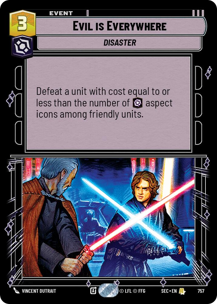 【SEC0757/EN】Evil is Everywhere (Foil)
