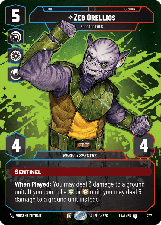 【LAW797/EN】Zeb Orellios - Spectre Four(Prestige)