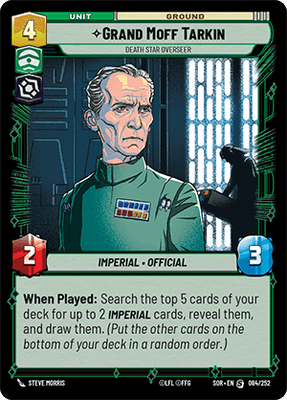 【SOR084/EN】Grand Moff Tarkin - Death Star Overseer