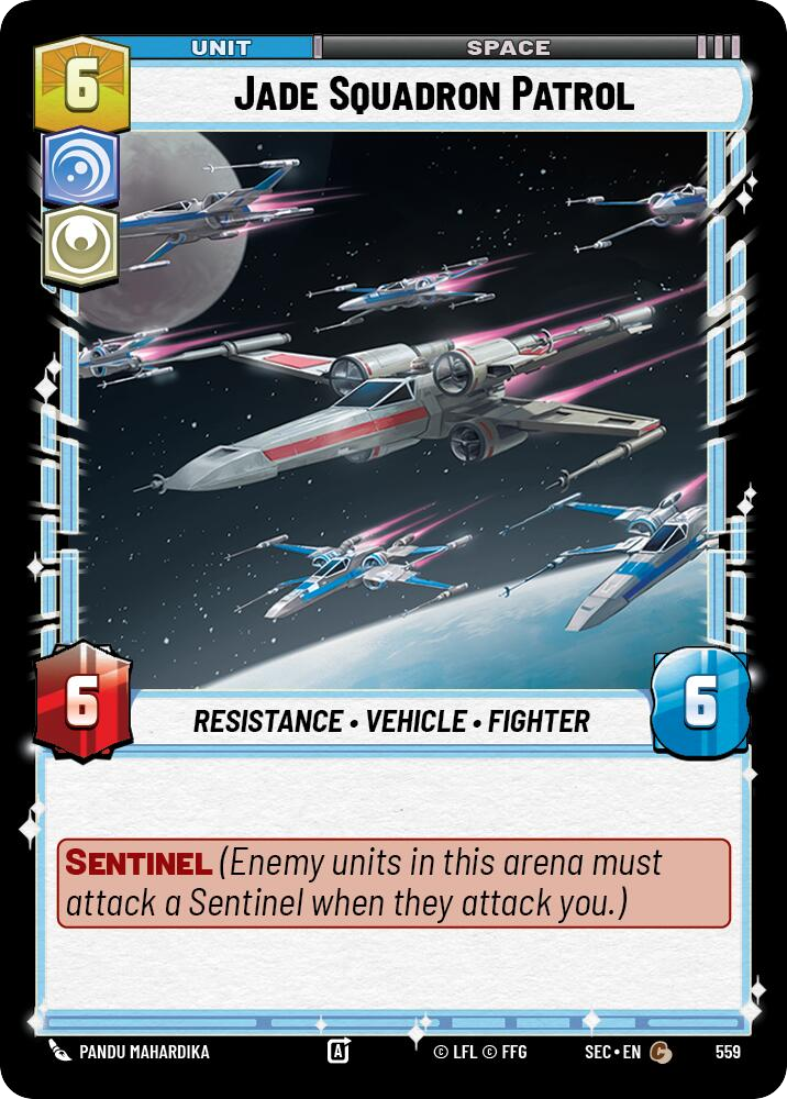 【SEC0559/EN】Jade Squadron Patrol (Foil)