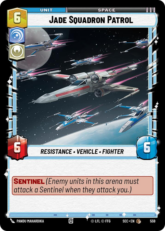 【SEC0559/EN】Jade Squadron Patrol (Foil)