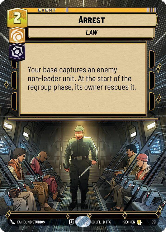 【SEC0951/EN】Arrest (Hyperspace/Foil)