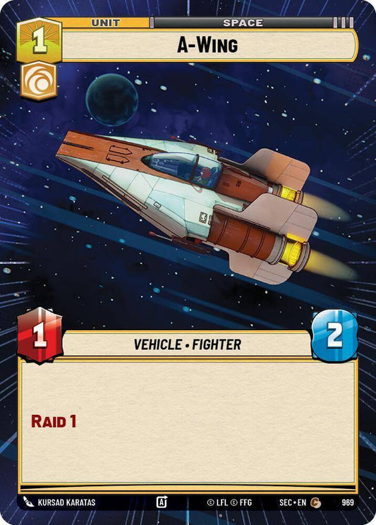 【SEC0969/EN】A-Wing (Hyperspace/Foil)