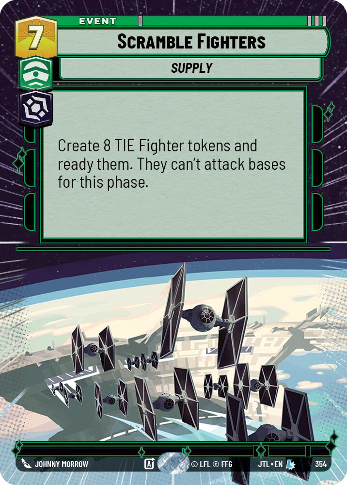 【JTL354/EN】Scramble Fighters(Hyperspace)