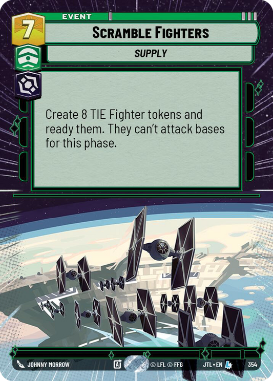 【JTL354/EN】Scramble Fighters(Hyperspace)
