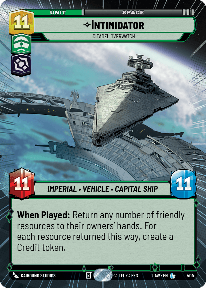 【LAW404/EN】Intimidator - Citadel Overwatch (Hyperspace)