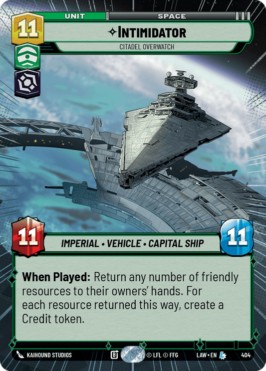 【LAW404/EN】Intimidator - Citadel Overwatch (Hyperspace)