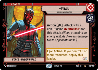 【TWI009/EN】Maul - A Rival in Darkness