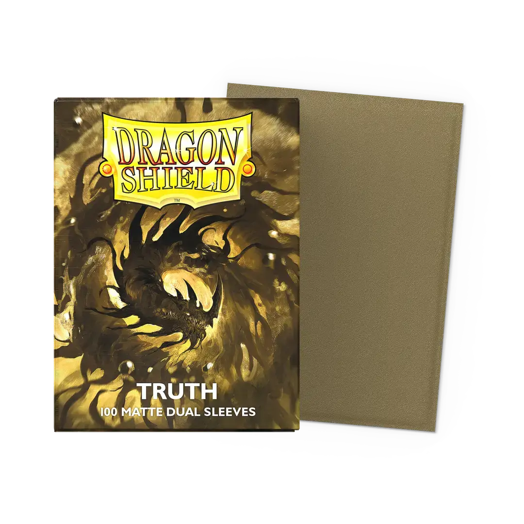 【Dragon Shield】Matte Dual - TRUTH(スタンダードサイズ/100枚入り)※配送方法はゆうパックをご選択ください