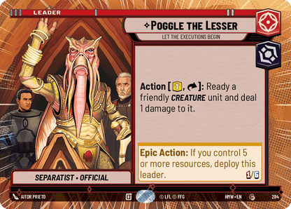 【HMW284/EN】Poggle the Lesser - Let the Executions Begin（HYPERSPACE）